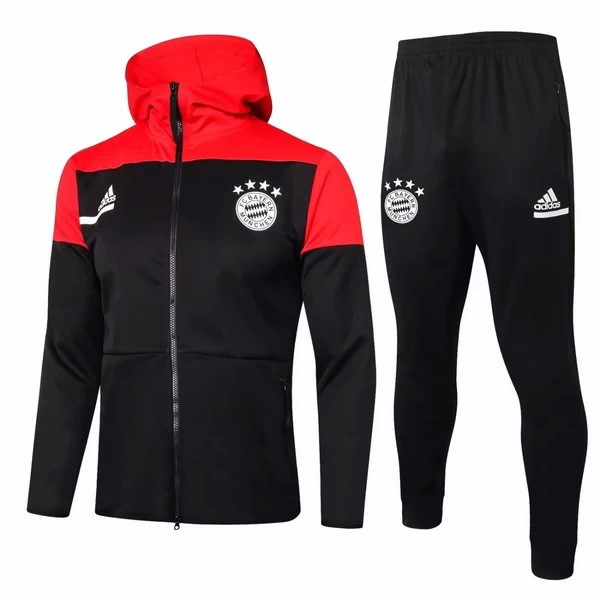 Chaqueta Con Capucha Bayern Munich 2020-2021 Negro